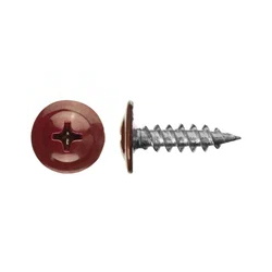 Саморез с прессшайбой 4.2x13 RAL 3005 острый (13 000шт) арт.1186926