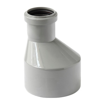 Переход PP-H эксцентрический серый Дн 50х40 б/нап в/к VALFEX 25050040 арт.1217183