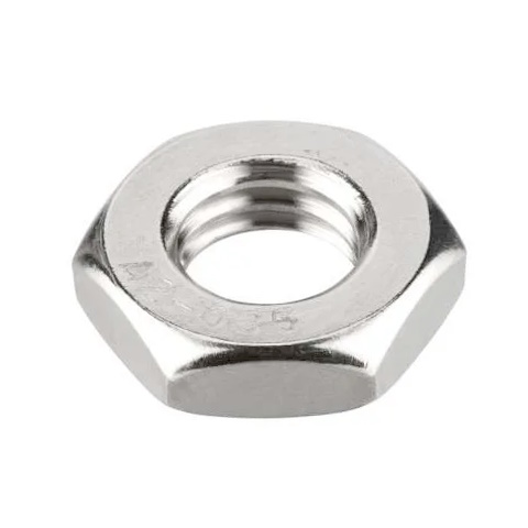 Гайка DIN 439 низкая шестигр. A2-035 (AISI 304) M10 (200штук) арт.1179535
