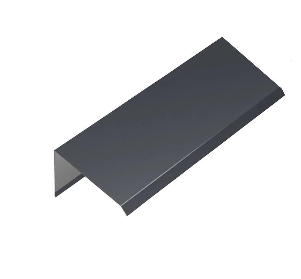 планка торцевая 0,45x100x125x2000 RAL7024 арт.1274965