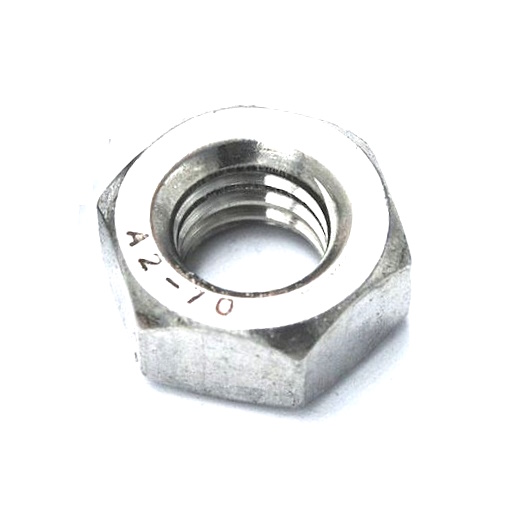 Гайка DIN 934 из нерж. стали A2-70 (AISI 304) M14 (100штук) арт.1272729