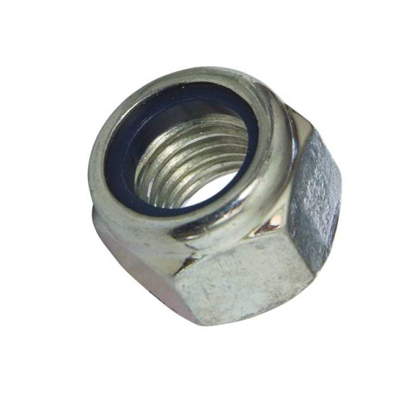 Гайка самоконтрящаяся высокая 10 оцинк. DIN 982 (25кг) арт.1200524
