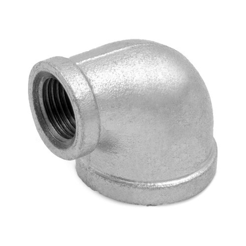 Угольник переходной чугун оц Ду 25х15 (1"х1/2") ВР/ВР арт.1218019