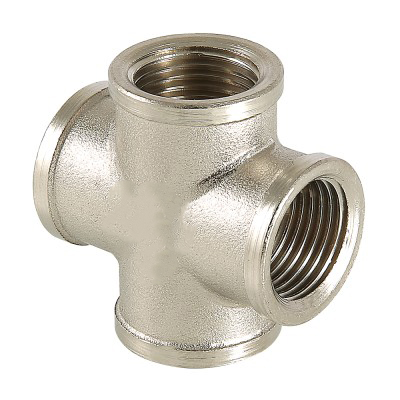 Крест латунь никель Ду 15 (1/2") ВР VALFEX VF.760.N.012 арт.1235388