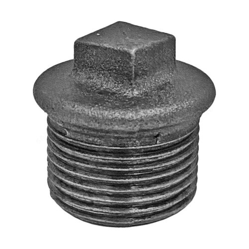 Заглушка чугун Ду 15 (1/2") НР арт.1217977