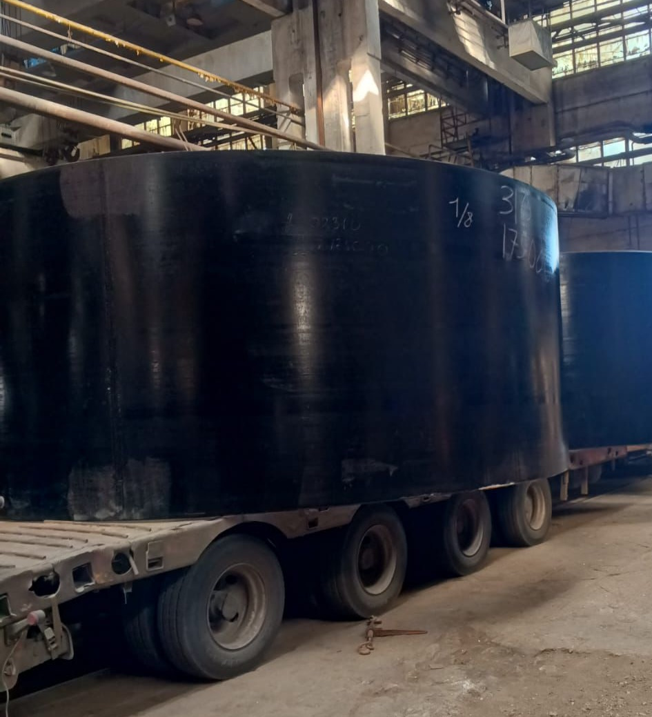 Обечайка 1420-2500мм толщина (40-60мм) 09Г2С с разделкой газом (Rz500) арт.1287603