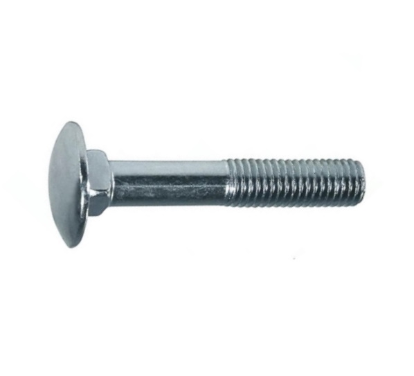 Болт мебельный 8x50 оцинк. DIN 603 (25кг) арт.1194737